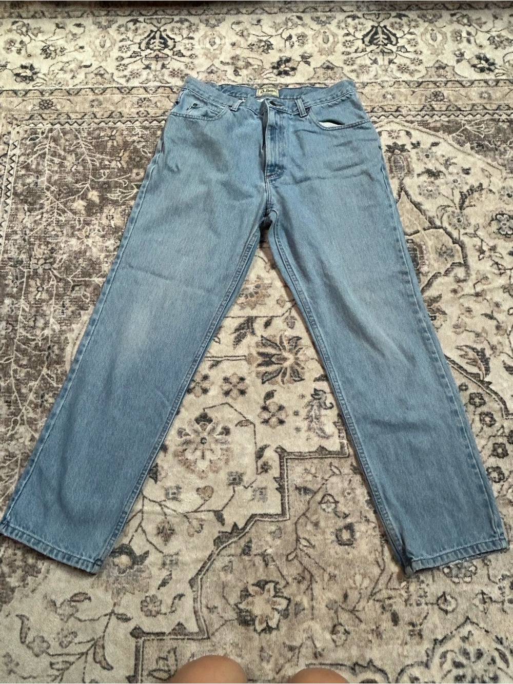 Vintage L.L. Bean Light Blue classic-fit Blue Jeans